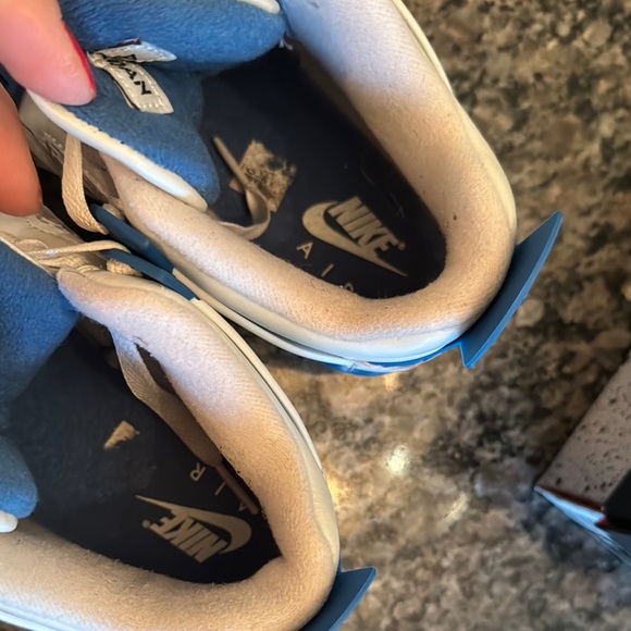 Air Jordan retro 4 Military blue Sneakers Womens 7 or 4.5 Youth EUC - Picture 14 of 17